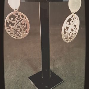AROS DE PLATA 950 FIGURA JAPONESA